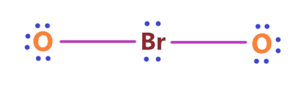 central atom octet in BrO2-