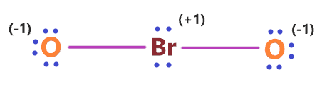 high formal charge in BrO2-