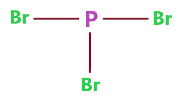 PBr3 skeletal structure