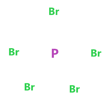 central atom in pbr5
