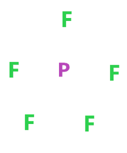 central atom in pf5