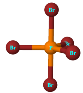 PBr5 lewis structure molecular geometry