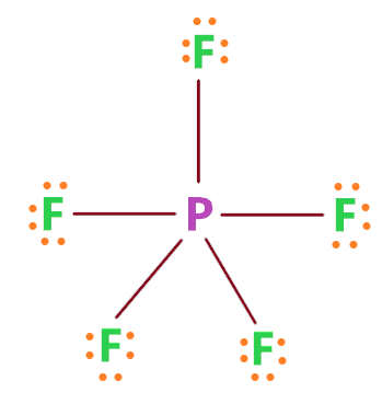 pf5 lewis dot structure