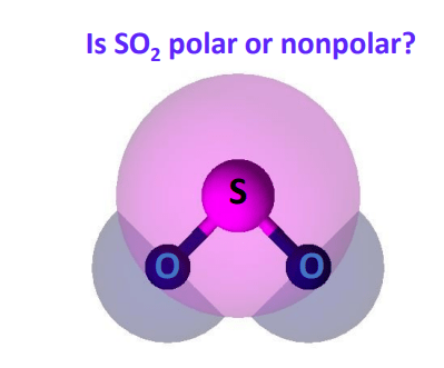 Is SO2 polar or nonpolar