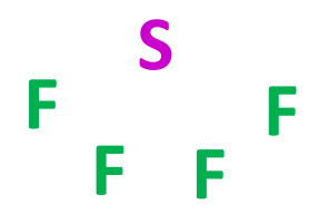 central atom in sf4 lewis structure