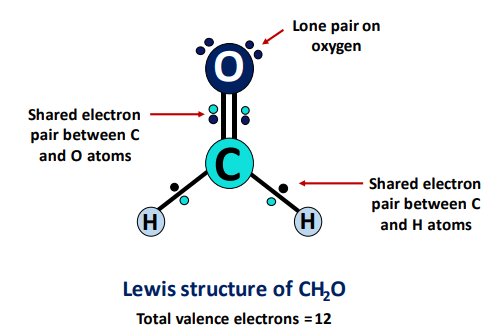lewis structure of ch2o