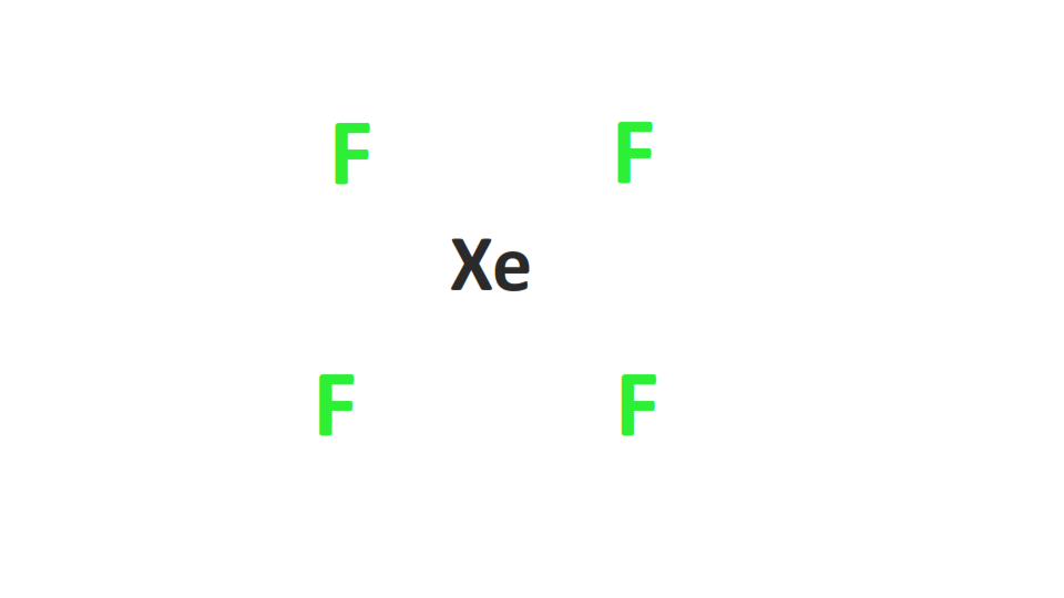 central atom in xef4 lewis structure