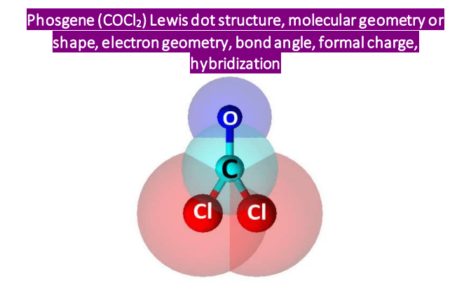 cocl2 lewis structure molecular geometry