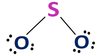 complete octet of outer atom in so2