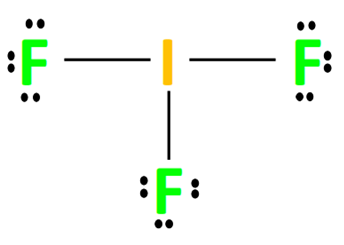 completet octet of outer atoms in if3