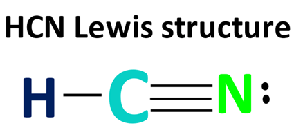 hydrogen cyanide (hcn) lewis structure