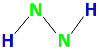 connect nitrogen and hydrogen in n2h2 