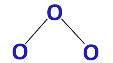 o3 skeletal structure