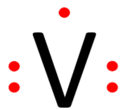 vanadium electron dot diagram