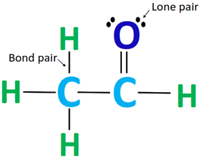 bond pair and lone pair in c2h4o lewis structure