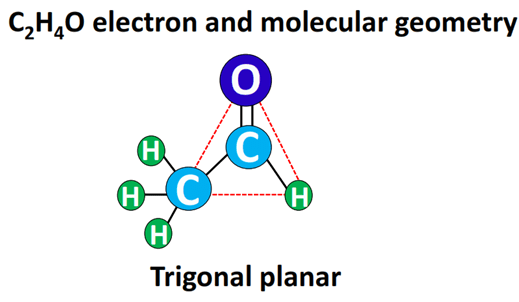 c2h4o electron and molecular geometry