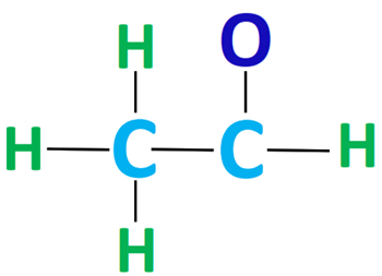 c2h4o skeletal structure