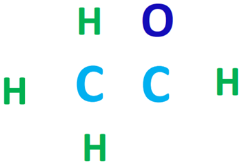 central atom in c2h4o