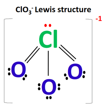 clo3- lewis structure