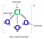 ClO3- lewis structure, molecular geometry, bond angle, hybridization