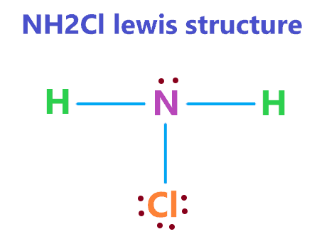 NH2Cl lewis structure