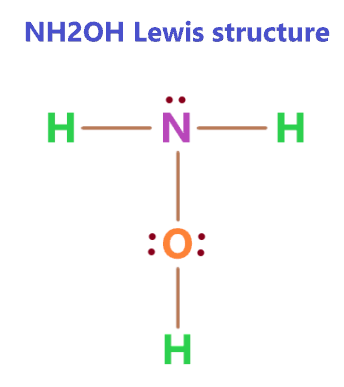 NH2OH lewis structure