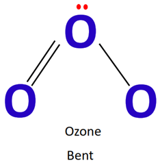 o3 molecular geometry is bent