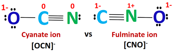 ocn- vs cno- lewis structure