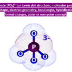 po43- lewis structure molecular geometry