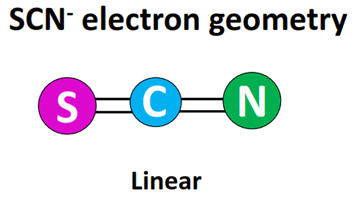 scn- electron geometry