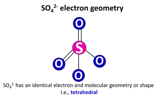 so42- electron geometry