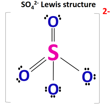 so42- lewis structure