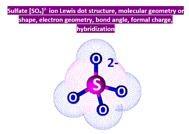 so42- lewis structure molecular geometry