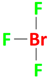 brf3 skeletal structure