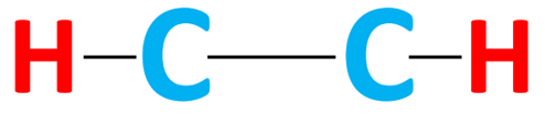 c2h2 skeletal structure