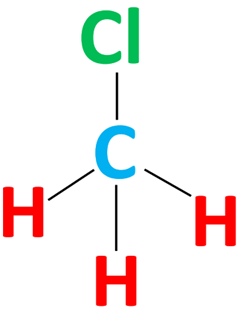 ch3cl skeletal structure