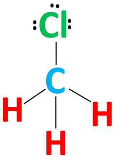 chloromethane lewis structure