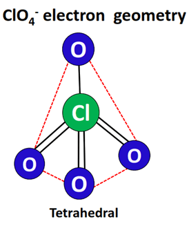 clo4- electron geometry