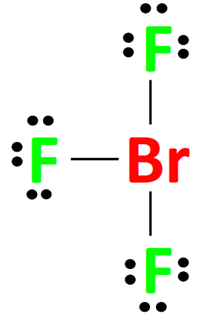 complete the octet of atoms in brf3