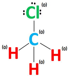 formal charge in ch3cl lewis structure