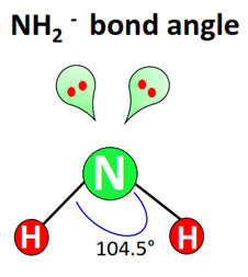 nh2- bond angle