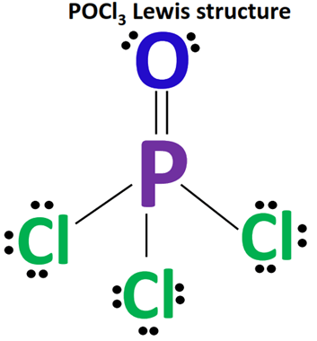 pocl3 lewis structure