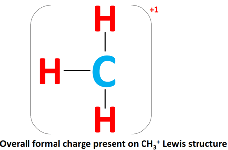 CH3+ formal charge