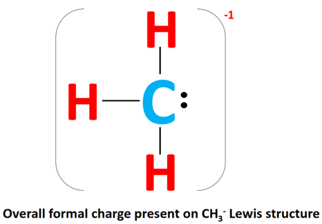CH3- formal charge