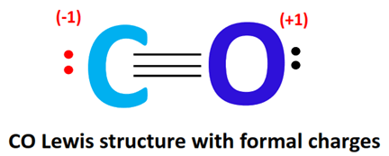 CO lewis structure with formal charge