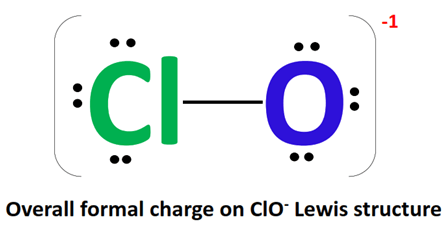 ClO- formal charge