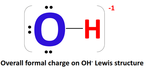 OH- formal charge