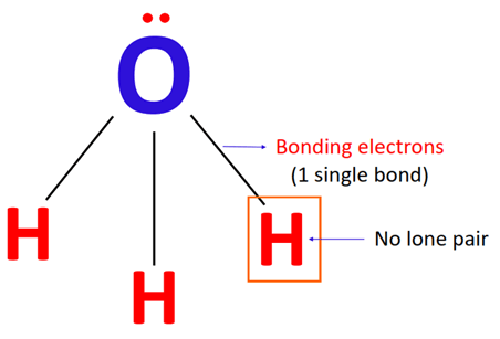 calculating formal charge on Hydrogen atom in H3O+