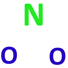 central atom in no2-