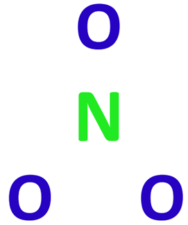 central atom in no3-